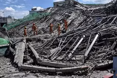 Philippines: Construction site collapse kills four, 17 missing