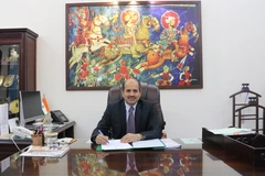 Indian Ambassador to Vietnam Sandeep Arya (Photo: the Indian Embassy in Vietnam)