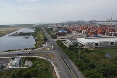 The Cai Mep Ha free trade zone in Ho Chi Minh City currently has four seaports and four inland waterway ports in operation (Photo: VNA)