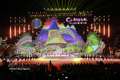 A performances at the opening ceremony of the Ha Long Carnival 2025 (Photo: VNA)