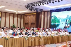 Delegates at the gathering (Photo: VNA)
