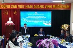 An overview of scientific forum on investment promotion and technology transfer in the energy sector (Photo: congthuong.vn) 