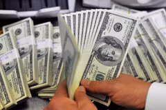 The daily reference exchange rate is at 25,098 VND/USD on January 27. (Photo: VNA)