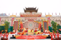 At the opening ceremony of the Bac Giang Culture - Tourism Week in 2025 (Photo: baobacgiang.vn)