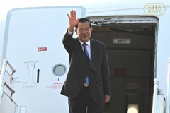 Cambodian Senate President Samdech Techo Hun Sen begins visit to Laos. (Photo: cpp.org.kh)