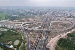 The interchange between Bien Hoa - Vung Tau Expressway and Ho Chi Minh City - Long Thanh - Dau Giay Expressway. (Photo: VNA)