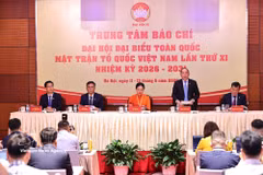 At the press briefing (Photo: VNA)
