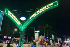 Can Tho City plans to reopen the Ninh Kieu walking street in December to offer an entertainment venue for visitors. (Photo: VNA)