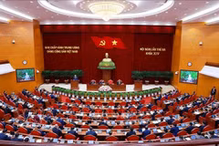 The opening session of the 14th Party Central Committee's third plenum (Photo: VNA)