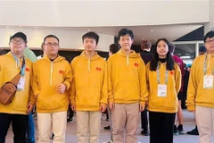 All six Vietnamese students won medals at the 66th International Mathematical Olympiad (IMO) in 2025 in Queensland, Australia. (Photo: VNA)