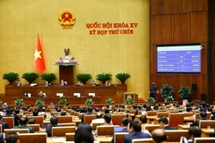 The draft amended Law on Atomic Energy is adopted on June 27. (Photo: VNA)