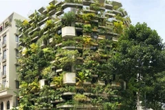The Urban Farming Office in Ho Chi Minh City by Vo Trong Nghia. (Photo: Courtesy of Vo Trong Nghia Architects) 
