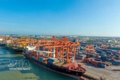 A view of Tan Vu port in Hai Phong city (Photo: VNA)
