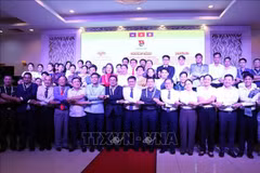 Participants at the gathering (Photo: VNA)