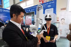 A booth at VIETNAM MEDIPHARM 2026. (Photo courtesy of organisers)