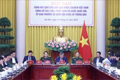 An overview of the press conference (Photo: VNA)