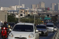 A heavily congested road in Bangkok on January 9, 2025. (Photo: Bangkokpost.com) 