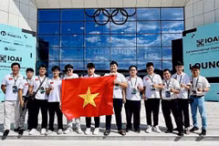 Vietnam grabs two gold, one silver and four bronze medals at the third International Olympiad in Artificial Intelligence. (Photo published by VNA)
