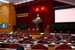 Party General Secretary To Lam speaks at the event. (Photo: VNA)