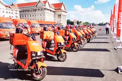 Viettel launches the Unitel Logistics brand in Laos. (Photo: VNA)
