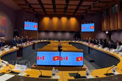 An overview of the JEC 3's third meeting (Photo: VNA)
