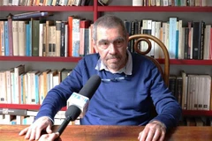 Massimo Loche, an Italian former war correspondent in Vietnam, in an interview granted to the Vietnam News Agency (Photo: VNA)