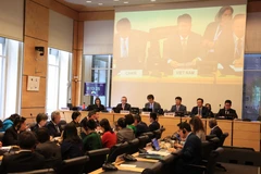 The session of the United Nations Human Rights Committee (HRC) in Geneva, Switzerland (Photo: VNA)