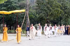 The Vietnam – Japan Buddhist cultural exchange festival is held at the Tam Chuc National Tourist Complex in Ninh Binh province from November 15 to 16. (Photo: VNA)