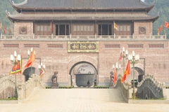 A view of Dan Kinh Thien (Heaven Worship Altar) in Ninh Binh province (Photo: VNA)