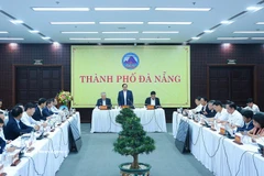 Prime Minister Pham Minh Chinh addresses a working session with the Da Nang Party Committee's Standing Board on February 28. (Photo: VNA)