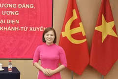 Dr Nguyen Thi Lan, Chairwoman of the Vietnamese Association in Chongqing and Sichuan (Photo published by VNA)
