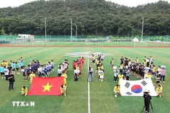 At the opening ceremony (Photo: VNA)