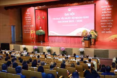 Prime Minister Pham Minh Chinh speaks at the Ministry of Foreign Affairs' Patriotic Emulation Congress for 2025-2030 (Photo: VNA)