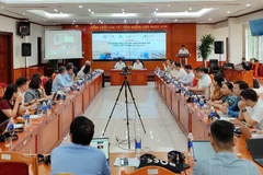 A workshop on Vietnam-US timber and wooden product trade is held on June 24 by the Department of Forestry and Forest Protection under the Ministry of Agriculture and Environment, Vietnam’s leading timber associations and Forest Trends. (Photo: VNA)