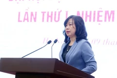 Minister of Health Dao Hong Lan speaks at a press conference in Hanoi on preparations for the first Congress of the Government’s Party Organisation for the 2025–2030 tenure. (Photo: VNA)