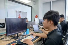 Semiconductor and AI startups are supported with workspace at the Concentrated Information Technology (IT) Zone of Da Nang Software Park 2. (Photo: VNA)