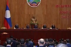 Lao National Assembly has approved in-principle a railway project linking Thakhek township in Khammouane province of Laos and the Mu Gia border gate in Vietnam’s Quang Binh province (Photo: kpl.gov.la)