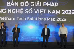 The launch of the Vietnam Tech Solutions Map 2026 in Hanoi on May 28. Technology is considered one of the key solutions for addressing digital content copyright infringement and promoting the development of cultural industries. (Photo: nhandan.vn)