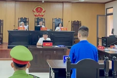 Trial of Ho Trong Phuc underway. (Photo: VNA)