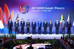 Leaders of ASEAN member countries and Timor-Leste at the 46th ASEAN Summit. (Photo: VNA)