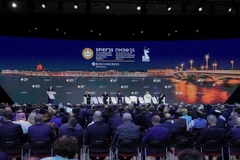 At the plenary session of the 28th St. Petersburg International Economic Forum (SPIEF 28) in Russia on June 20. (Photo: VNA)