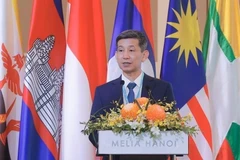 Nguyen Danh Hoang Viet, Director of the Sports Authority of Vietnam, addresses the opening of the 16th ASEAN Senior Officials Meeting on Sports (SOMS-16). (Photo: VNA)