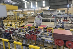 Manufacturing production increased rapidly in February, with the rate of expansion quickening to a 19-month high. — Photo cafef.vn