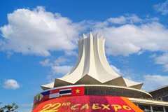The 22nd China - ASEAN Expo is taking place in Nanning city of China. (Photo: VNA)