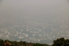 Haze attributed mainly to crop burning hangs over Chiang Mai in December 2023. (Photo: Northern Development Foundation) 