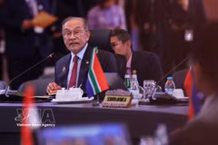 Malaysian Prime Minister Anwar Ibrahim (Photo published by VNA)