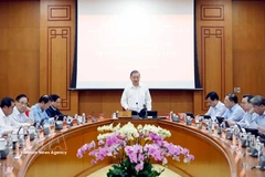 Party General Secretary To Lam speaks at the meeting (Photo: VNA)