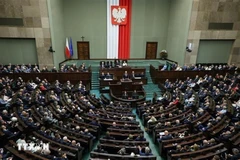 A session of the Polish Parliament (Photo: PAP/VNA)