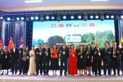 Delegates from six countries – Vietnam, Thailand, Myanmar, Laos, China, and Cambodia – at the morning session on November 17. (Photo: VietnamPlus)
