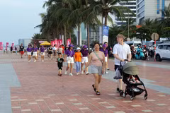 Da Nang has set ambitious targets for 2026–2030, including annual GRDP growth of 11–12%, per capita GRDP of around 8,500 USD by 2030. (Photo: VNA)